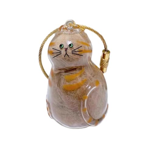 Qpets® Cat Fur Storage Bottle Keychain Qpets® Cat Fur Storage Bottle Keychain